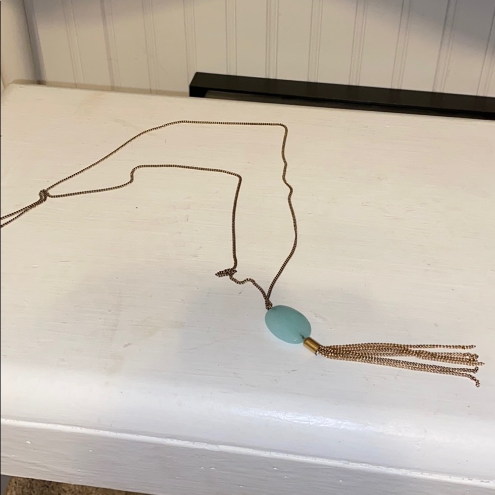 Long tassel necklace🌟